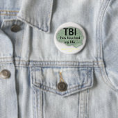 "TBI hat Knopf meines Lebens" berührt Button (Beispiel)
