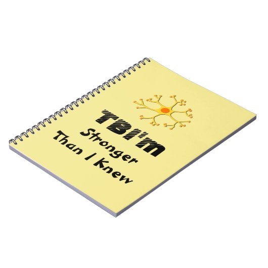 TBI ist stärker als ich Notizblock (Linke Seite)