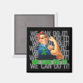 TBI Rosie WIR KÖNNEN ES Magnet (Vorderseite/Rückseite)