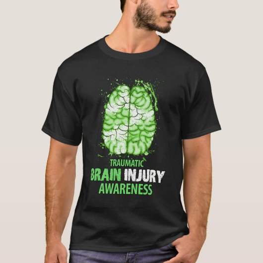 Tbi traumatischer Gehirnverletzung T-Shirt (Vorderseite)