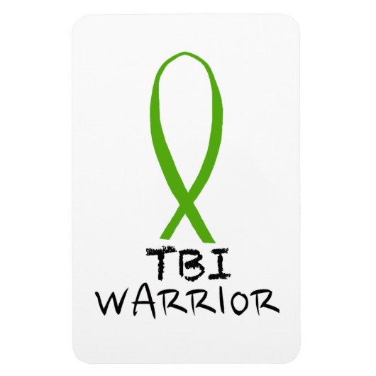 TBI Warrior Logo Magnet (Vertikal)