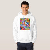 Tbilisi Georgia City Map Hoodie (Vorne ganz)