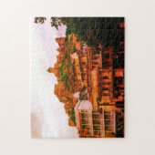 Tbilisi Georgia City Narikala Architektur Puzzle (Vertikal)