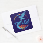 Tbilisi Georgia Eastern Europe Quadratischer Aufkleber (Umschlag)