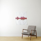 Tbilisi Georgia Skyline Wandteppich (Beispiel)