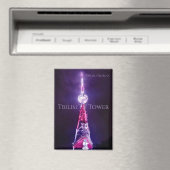 Tbilisi Georgia - Tbilisi TV Tower Magnet (In Situ (Geschirrspüler))