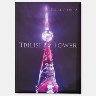Tbilisi Georgien - Tbilisi Fernsehturm Magnet