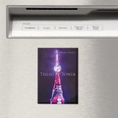 Tbilisi Georgien - Tbilisi Fernsehturm Magnet (In Situ (Geschirrspüler))