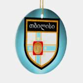 Tbilissflag Keramikornament (Rechts)