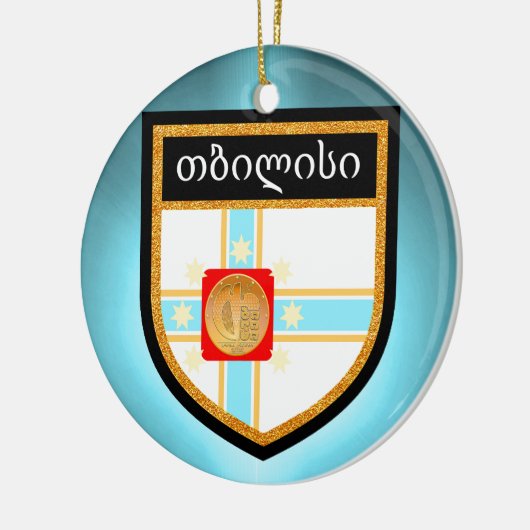 Tbilissflag Keramikornament (Links)