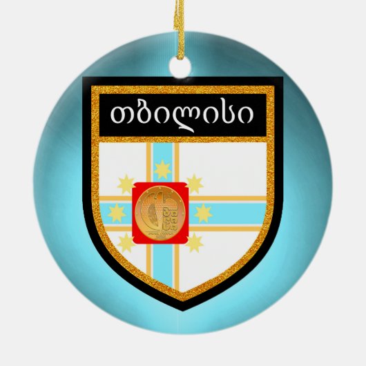 Tbilissflag Keramikornament (Hinten)