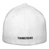 TBIRD EMBRODIERE BESTICKTE BASEBALLKAPPE (Rückseite)