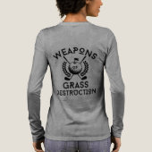 TBIRD - Waffen des Graszerstörung - Frauen Tri-Blend Shirt (Rückseite)