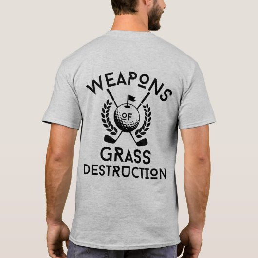 TBIRD - Weapons of Grass Destruction - Men's T-Shirt (Rückseite)