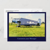 TBM Avenger Postkarte (Vorne/Hinten)