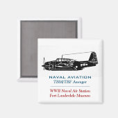 TBM - TBF Avenger Magnet (Vorderseite/Rückseite)