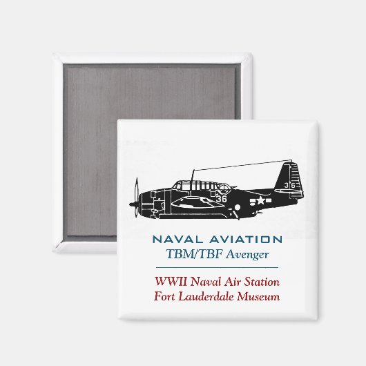 TBM - TBF Avenger Magnet (Vorderseite/Rückseite)