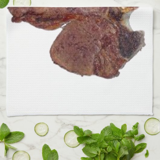 TBone Steak Handtuch (Gefaltet)