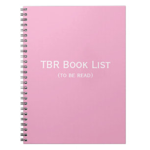 TBR-Buchliste Notizblock