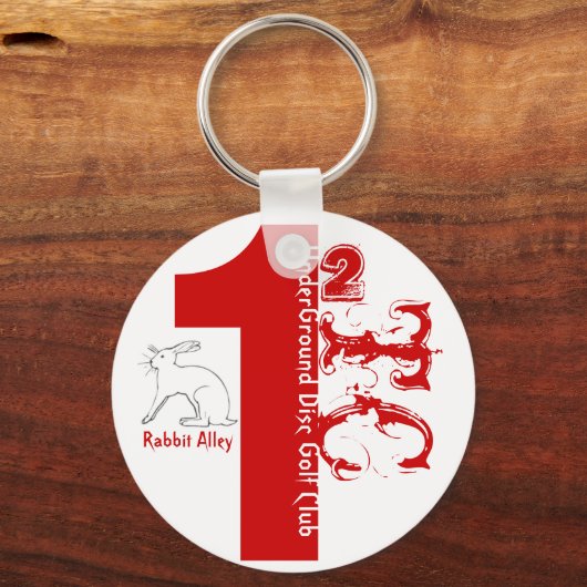 TC UNTERGRUND DG CLUB SCHLÜSSELANHÄNGER (Vorderseite)