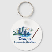 TCB Bassoon Logo Keychain Schlüsselanhänger (Rückseite)