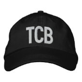 TCB BESTICKTE BASEBALLKAPPE (Vorderseite)