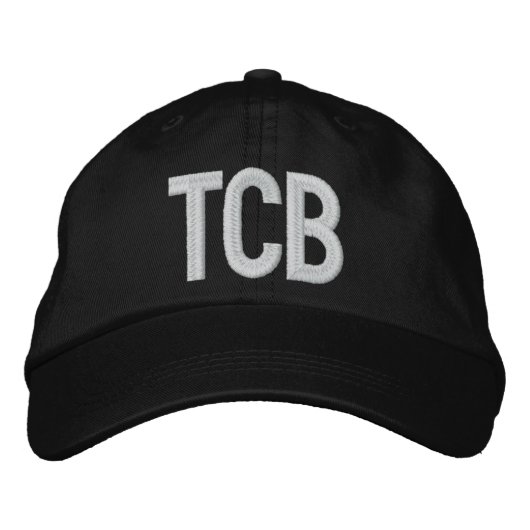 TCB BESTICKTE BASEBALLKAPPE (Vorderseite)