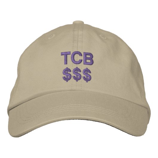 TCB BESTICKTE BASEBALLKAPPE (Vorderseite)