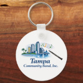 TCB Clarinet Logo Keychain Schlüsselanhänger (Vorderseite)