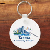 TCB Flute Logo Keychain Schlüsselanhänger (Rückseite)