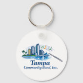 TCB Flute Logo Keychain Schlüsselanhänger (Rückseite)