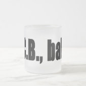 TCB MATTGLASTASSE (Mittel)