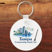 TCB Oboe Logo Keychain Schlüsselanhänger (Rückseite)