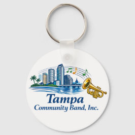 TCB Trumpet Logo Keychain Schlüsselanhänger