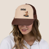 TCC Button-oben auf Vinylfernlastfahrer-Hut Truckerkappe (Beispiel)