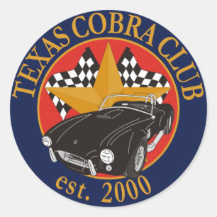 TCC-Logo-Aufkleber Runder Aufkleber