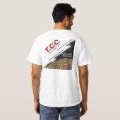 Tcc-Logo-T - Shirt, weiß T-Shirt (Schwarz voll)