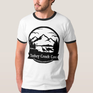 TCC-T - Shirt für Männer mit schwarzem Logo