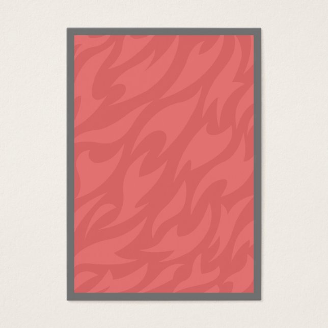 TCG Trading Card Template mit Deckromancy Back (Vorderseite)