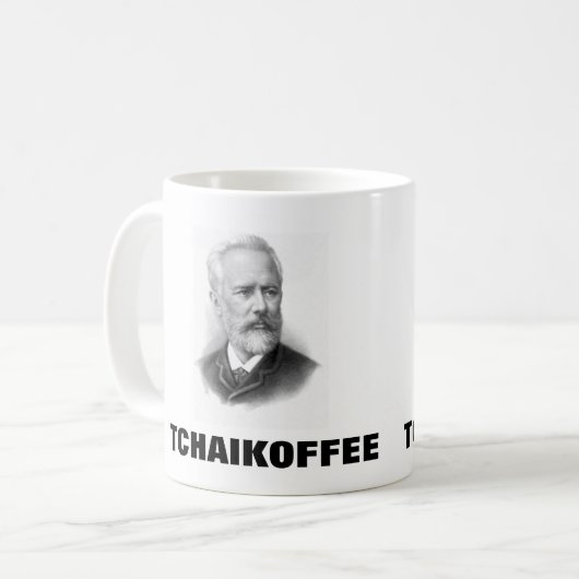 TCHAIKOFFEE TASSE (Vorderseite Links)