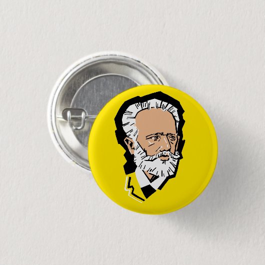 Tchaikovsky Button (Vorne & Hinten)