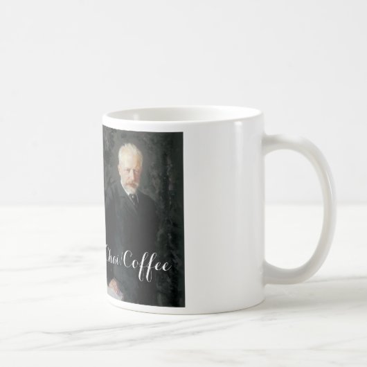 Tchaikovsky - Chai-Kaffee Kaffeetasse (Rechts)
