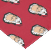 Tchaikovsky dunkelrot tischdecke (Schrägansicht)