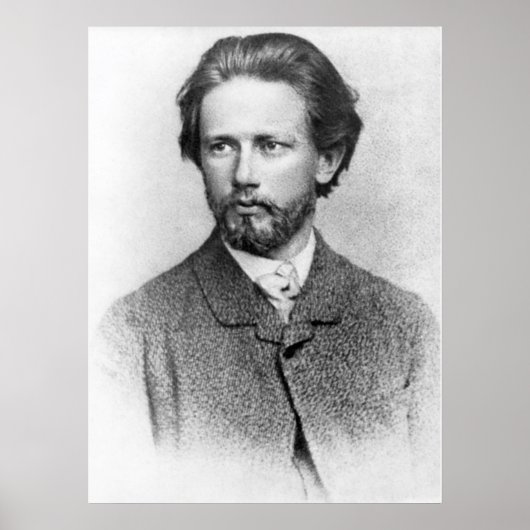 Tchaikovsky Portrait Poster (Vorne)
