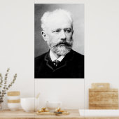 Tchaikovsky Portrait Poster (Küche)