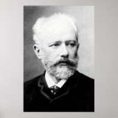 Tchaikovsky Portrait Poster (Vorne)