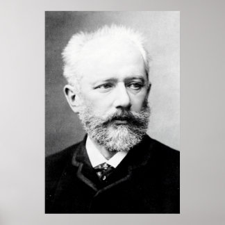 Tchaikovsky Portrait Poster