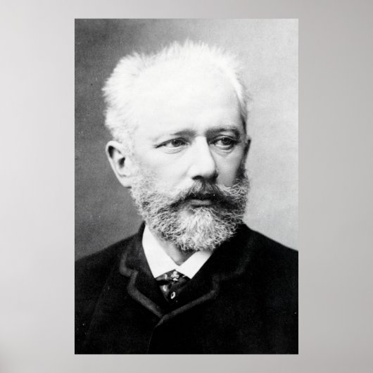 Tchaikovsky Portrait Poster (Vorne)