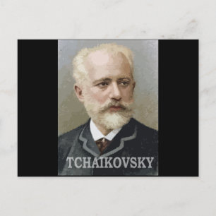 Tchaikovsky Postkarte