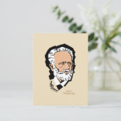 Tchaikovsky Postkarte (Stehend Vorderseite)